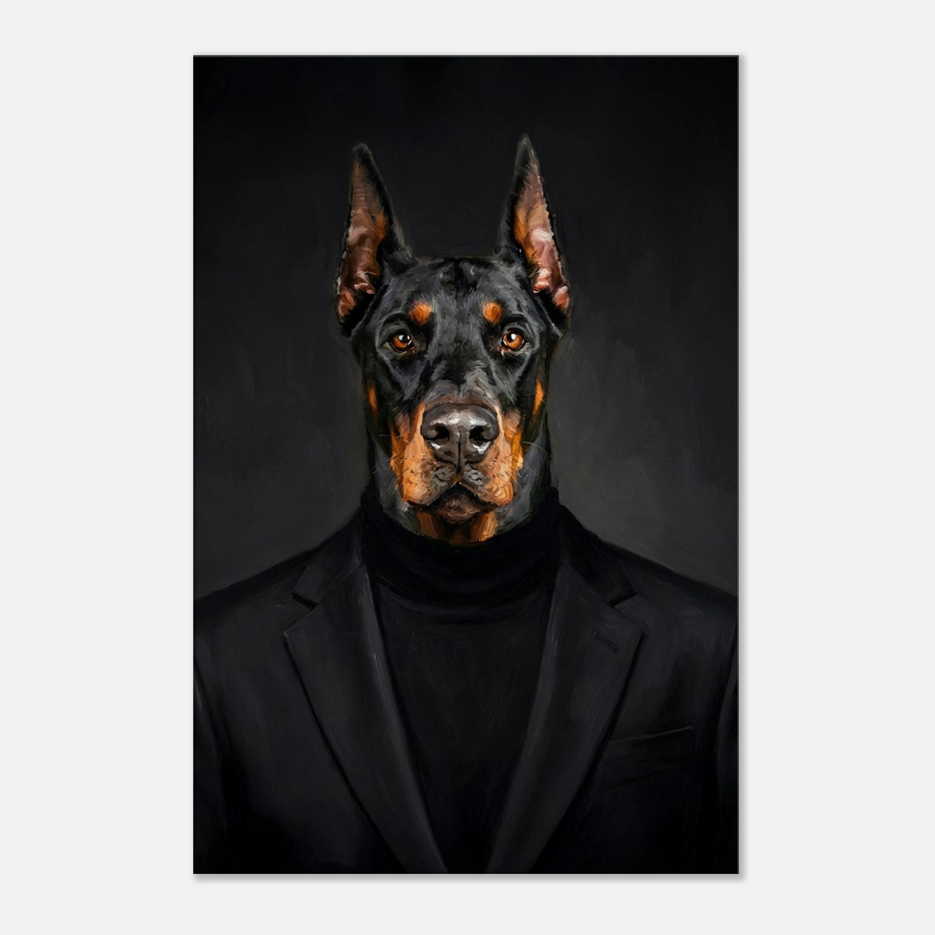 Pet Noir Canvas