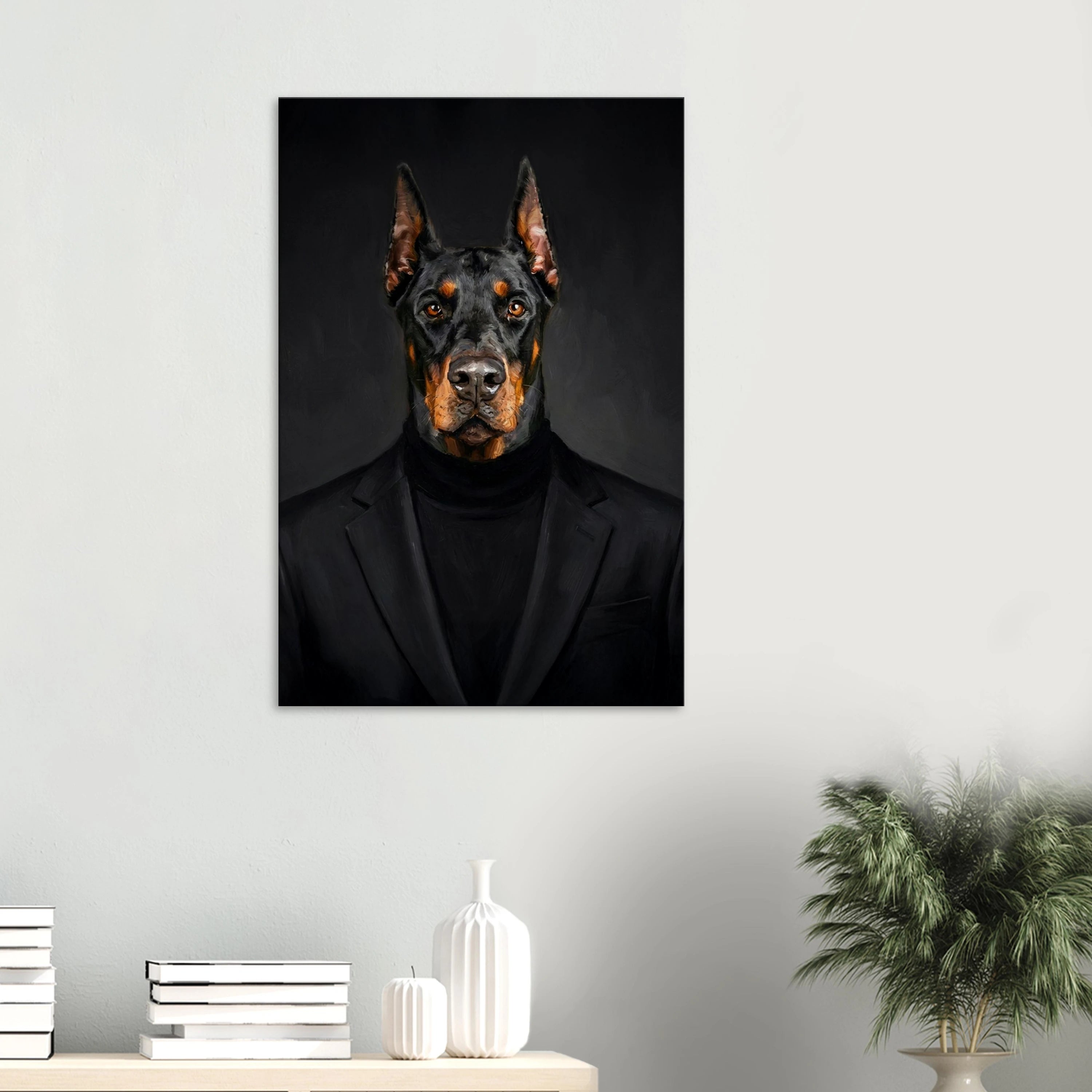 Pet Noir Canvas